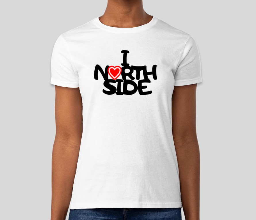 Northside W-Tee (white)